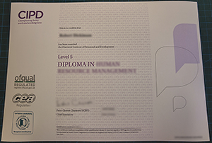CIPD certificate