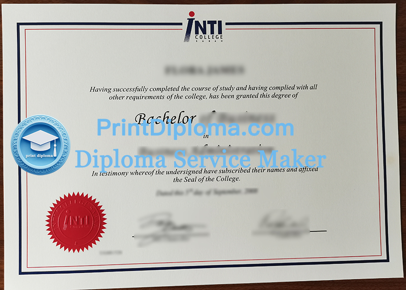 INTI International University diploma