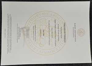 Lund University diploma