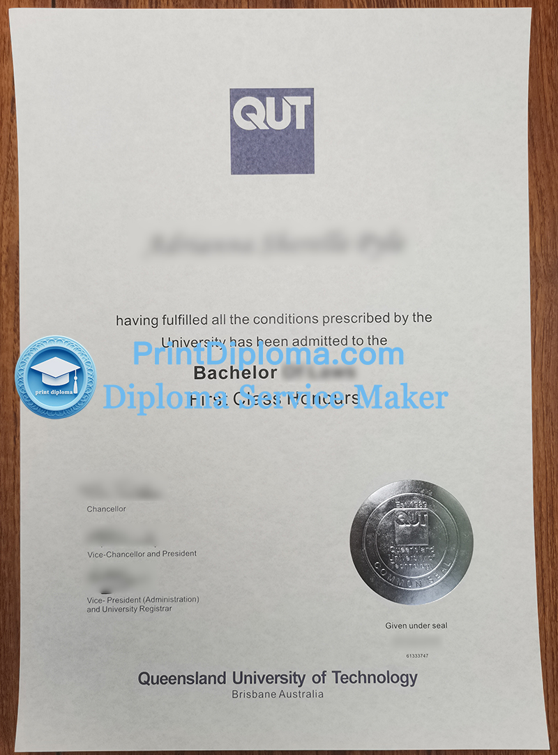 Queensland University of Technology diploma, QUT diploma