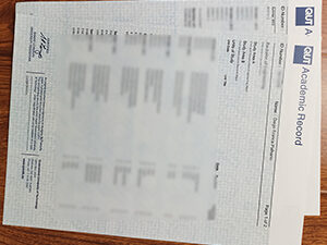 Queensland University of Technology transcript, QUT transcript