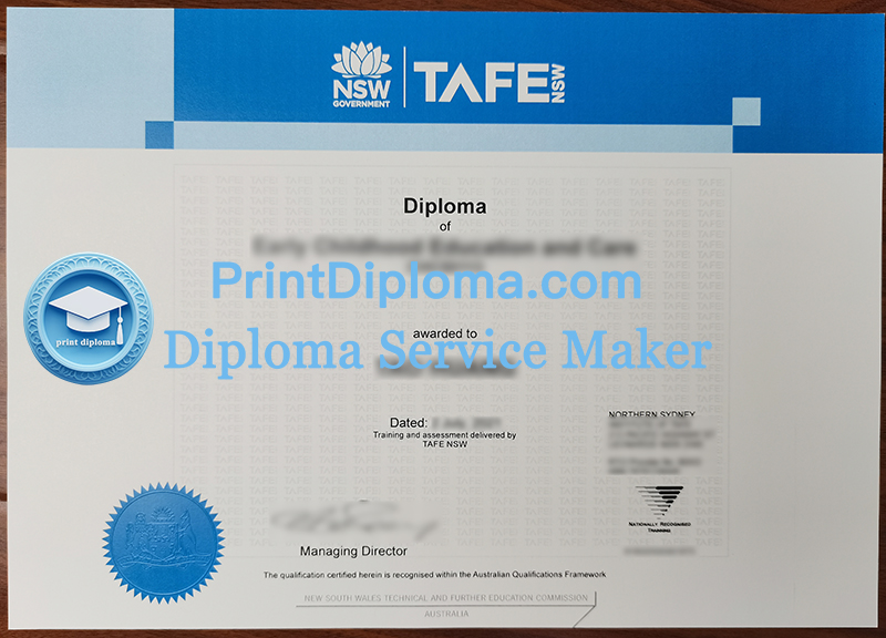 TAFE certificate