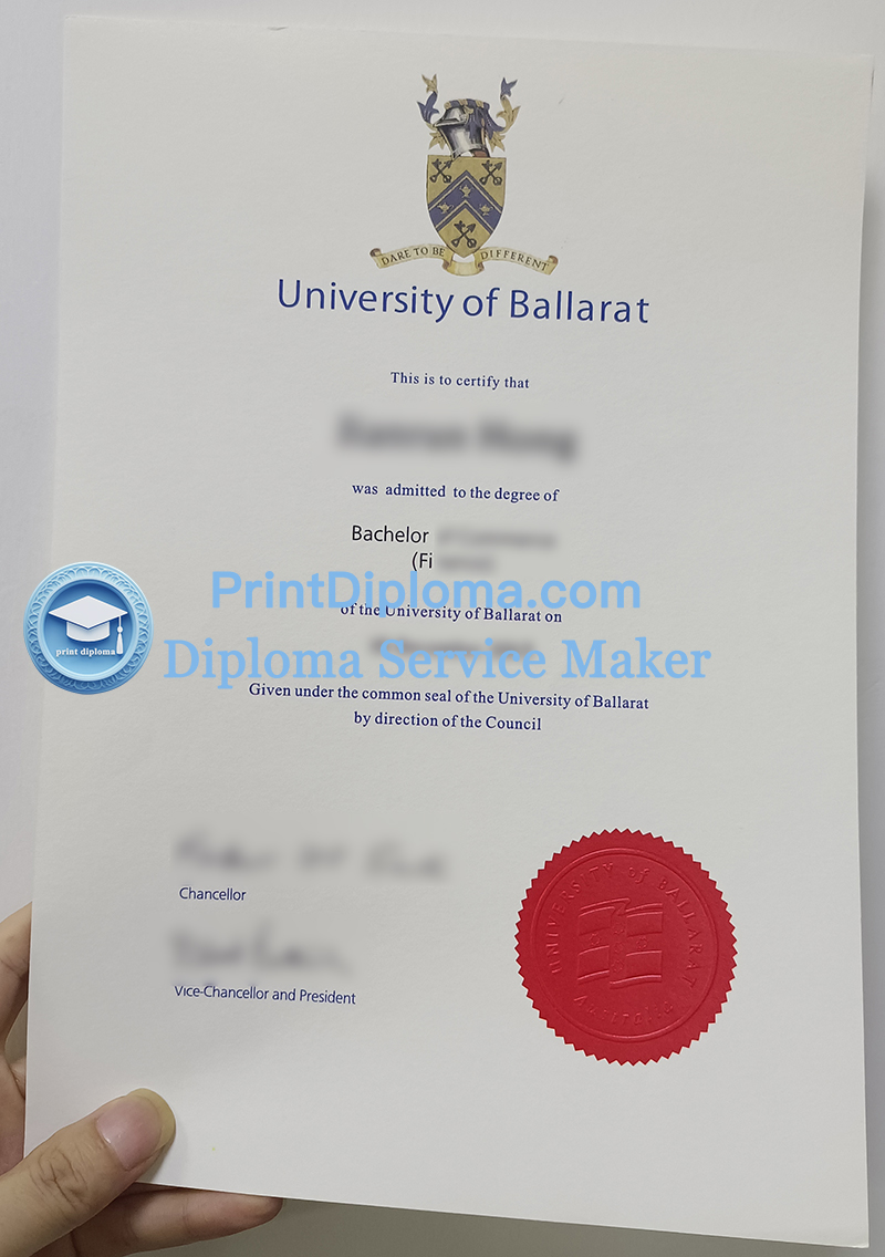 University of Ballarat diploma