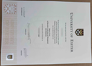University of Exeter diploma
