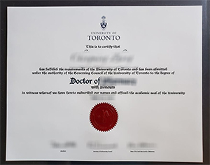 University of Toronto diploma
