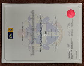 CPA Australia Certificate