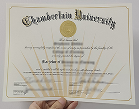 Chamberlain University diploma
