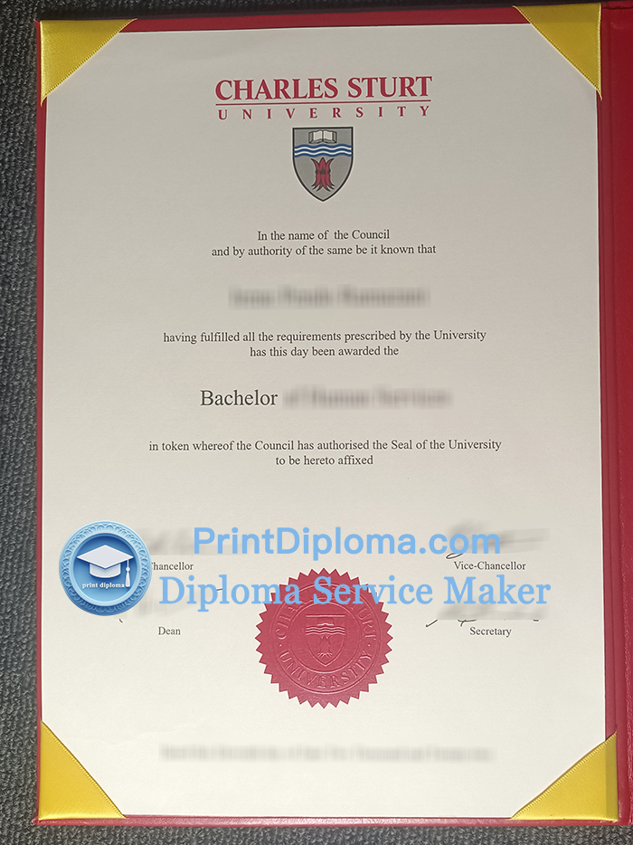 Charles Sturt University diploma