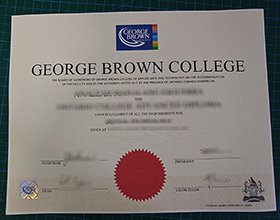 George Brown College diploma