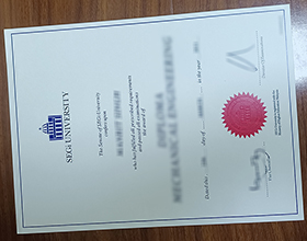 SEGi University diploma