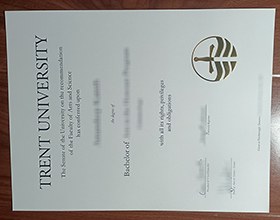 Trent University diploma