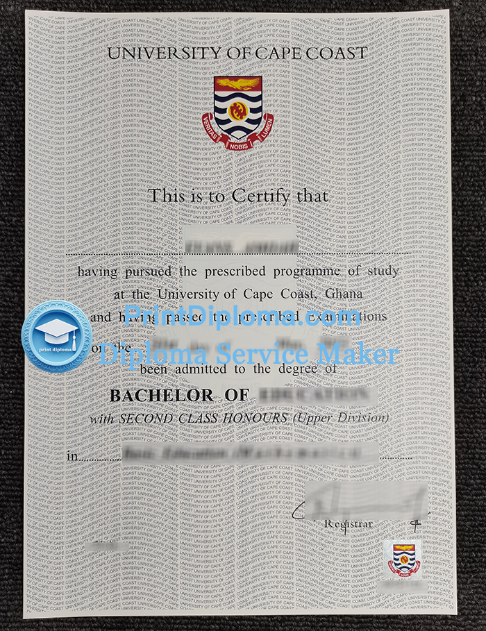 University of Cape Coast diploma