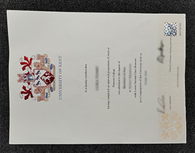 University of Kent diploma