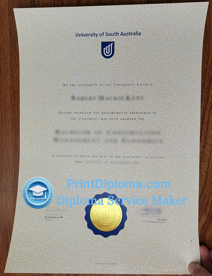 University of South Australia diploma